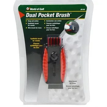 Accelerated Golf Dual-Sided Pocket Brush Bag/Cart Accessories