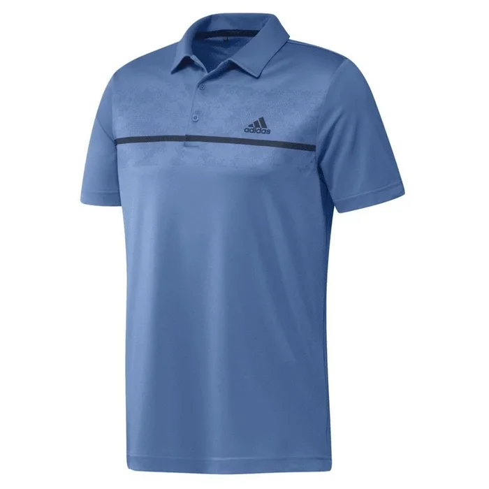 adidas Chest Print Golf Polo Shirt H36253