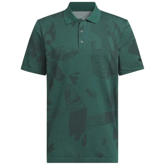 adidas Go-To Primeknit Polo Shirt – Collegiate Green