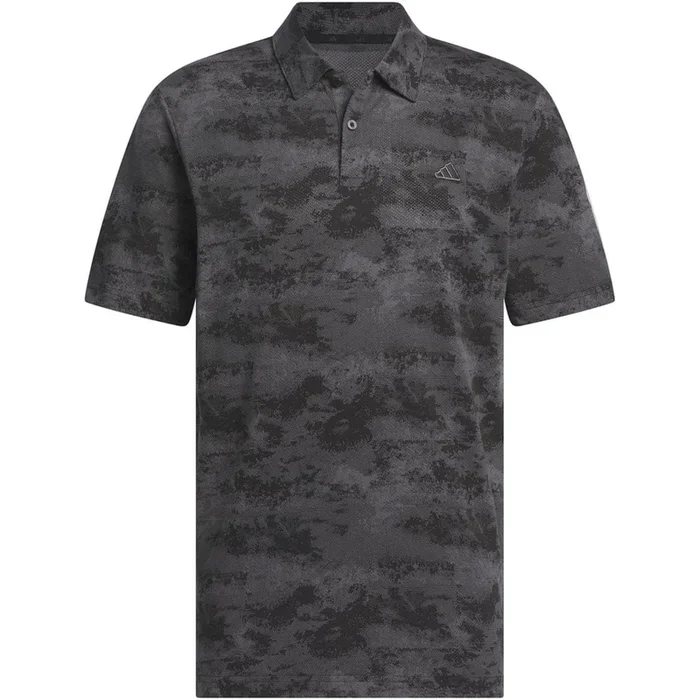 adidas Go-To Print Polo Shirt – Black