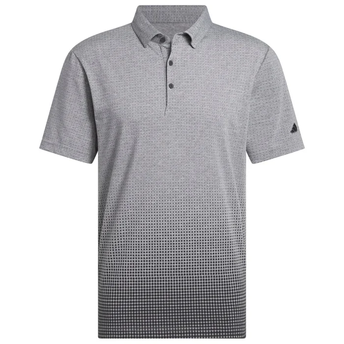 adidas Go-to Rise Print Sleeve Logo Polo Shirt – Carbon