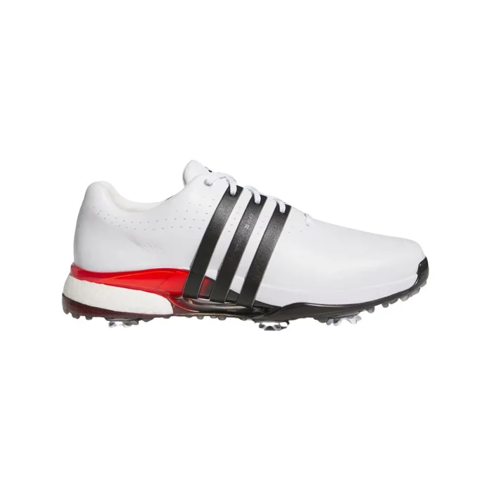 Adidas Men’s Tour360 24 Golf Shoes – White/Black/Lucid Red