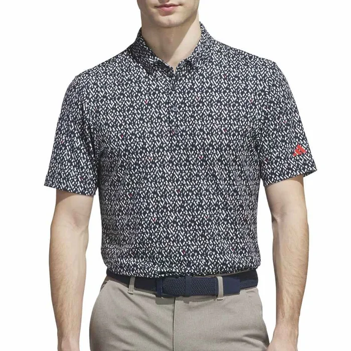 Adidas Men’s Ultimate365 Micro Argyle Polo Shirt