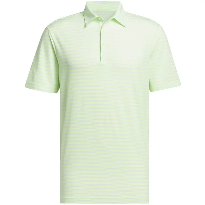 adidas Mesh Print Polo Shirt – Green Spark/Crystal Jade