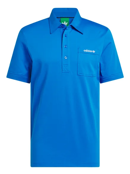 adidas Originals Pocket Polo – Blue Bird