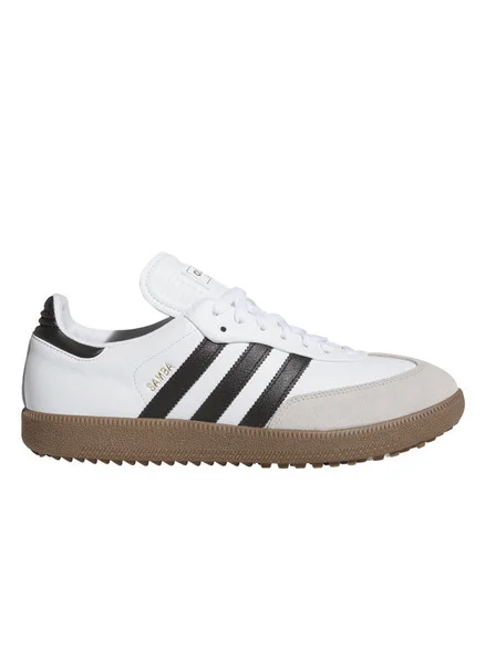 adidas Originals Samba Spikeless Golf Shoes – Cloud White/Core Black/Gum
