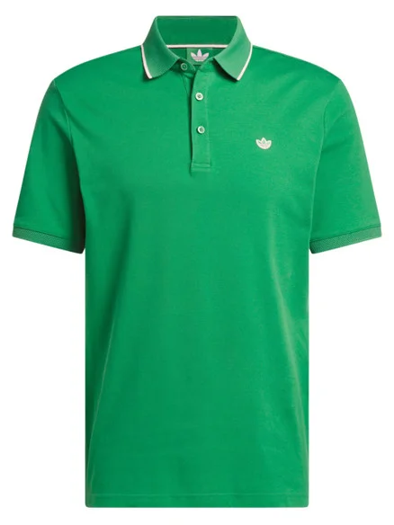 adidas Originals Twistknit Trefoil Polo – Green