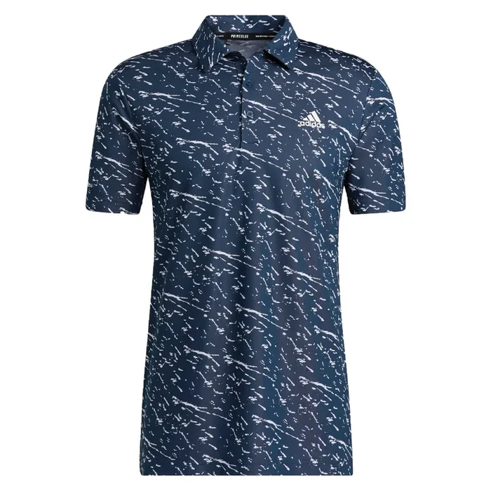 adidas Primeblue Polo Shirt – Crew Navy/White