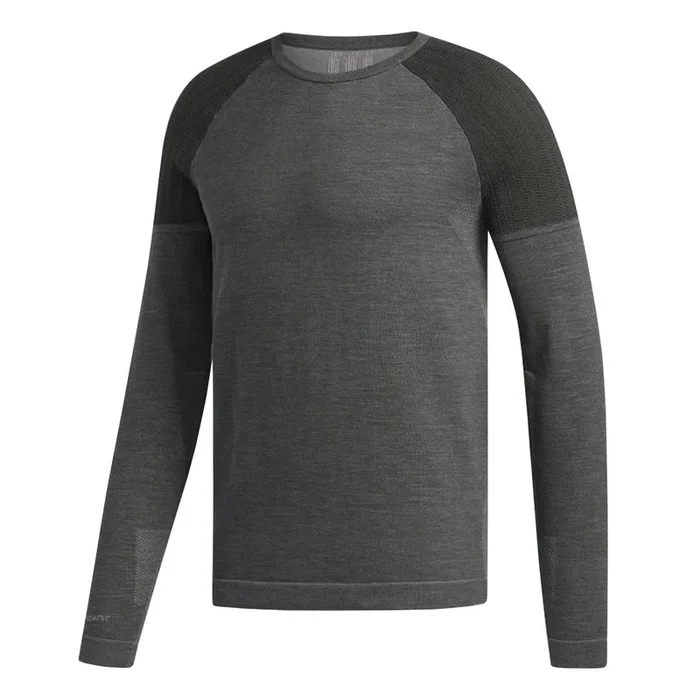 adidas Primeknit Crew Sweatshirt – Legend Earth Mel