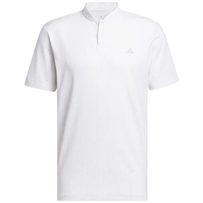adidas Sport Stripe Polo Shirt – White/Grey Two