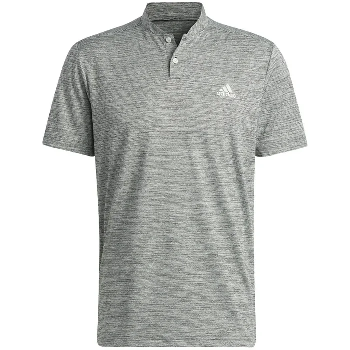 adidas Texture Stripe Polo Shirt – Shadow Green/Linen Green