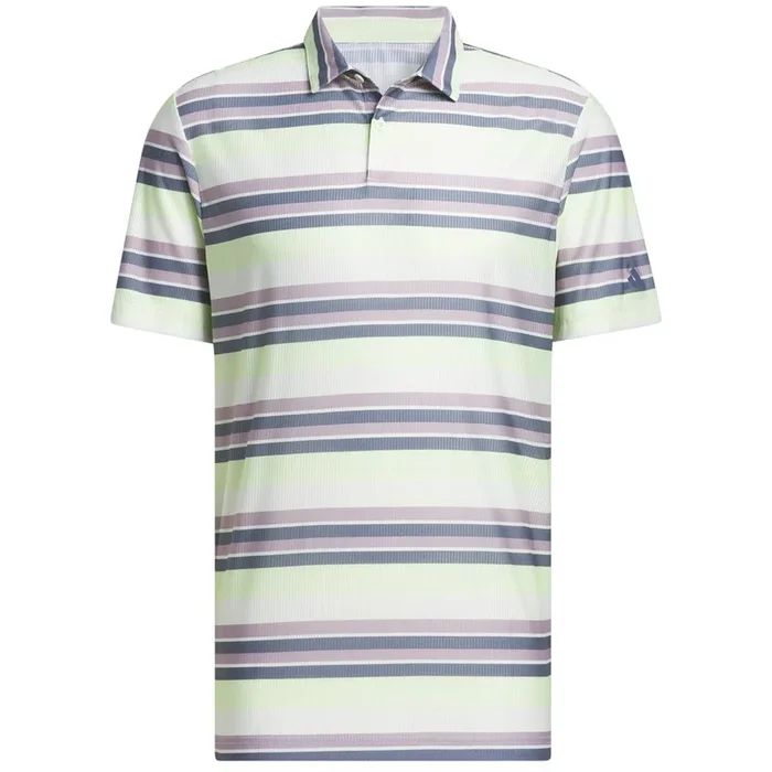 adidas Ult365 Heat.Rdy Stripe Polo Shirt – Green Spark