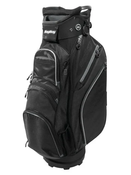 Bag Boy Chiller Cart Bag – Black/Charcoal/Silver