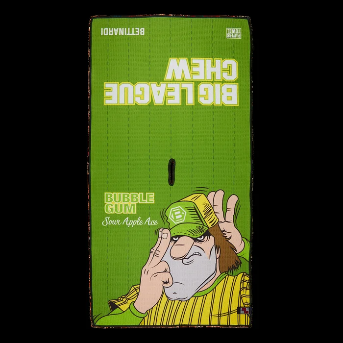 Betti x Big League Chew Sour Apple Ace Players Towel