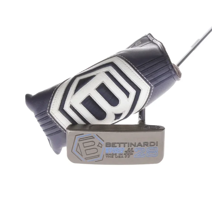Bettinardi Studio Stock #28 Mens Right Hand Putter 35″ Mid-Mallet – Grip Master