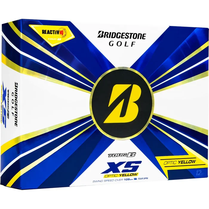 Bridgestone 2022 Tour B XS Yellow Golf Balls