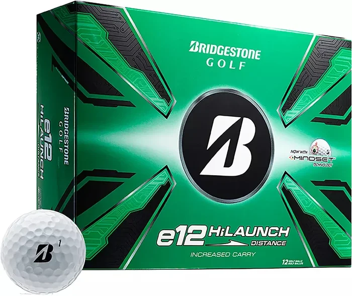 Bridgestone e12 High Launch 2025 White Golf Balls