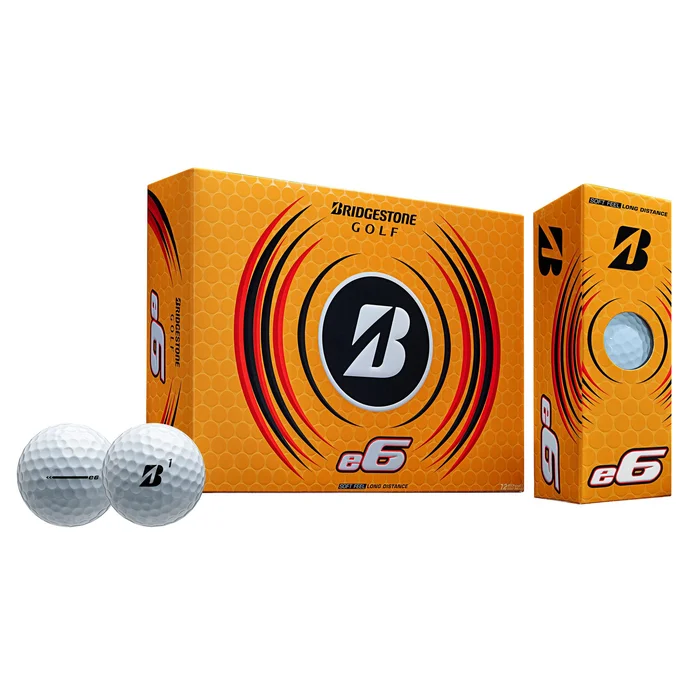 Bridgestone e6 Golf Balls 2023 – 6 Dozen Packs