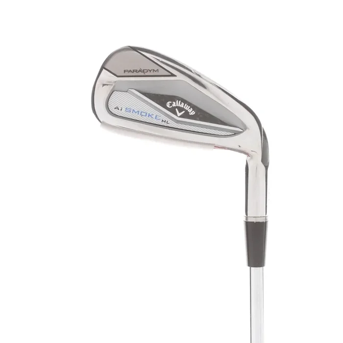 Callaway Ai Smoke HL Steel Mens Right Hand 7 Iron 1″ 30* Stiff – Dynamic Gold MID 115g