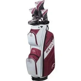 Callaway Womens REVA 8-Piece Cart Bag Complete Golf Package Set 2025