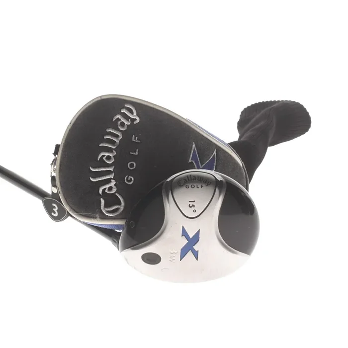 Callaway X Graphite Mens Right Hand Fairway 3 Wood 15* Regular – Fujikura