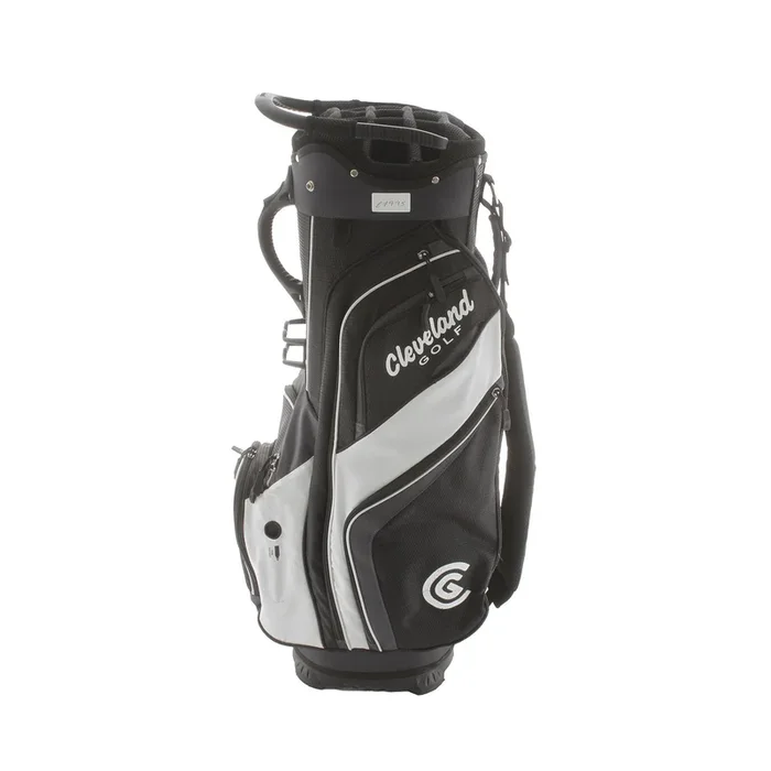 Cleveland Cart Bag – Black/White