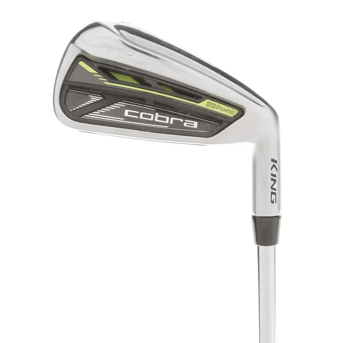 Cobra Radspeed Steel Mens Right Hand 5 Iron 21* Stiff – KBS Tour 90