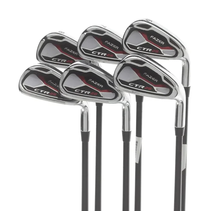 Fazer CTR25 Graphite Mens Right Hand Irons 6-SW Uniflex – Fazer CTR25