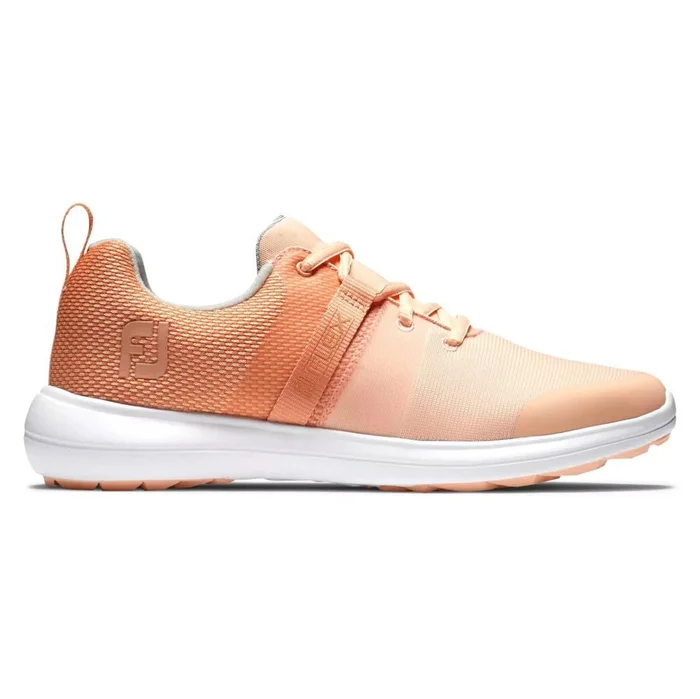 FootJoy Women’s FJ Flex Golf Shoes ( Color: Orange)