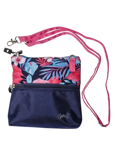Glove It Cross-Body 2 Zip Bag – Tropicana