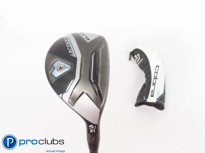 Ladies Cobra AEROJET 4 Hybrid w/HC – KBS PGI 55g Ladies Flex – 440305