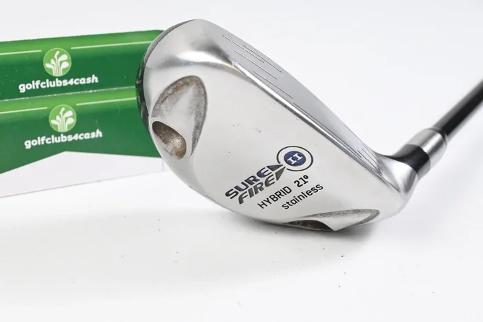 Ladies MD Golf Sure Fire II #4 Hybrid / 21 Degree / Ladies Flex MD Golf Shaft