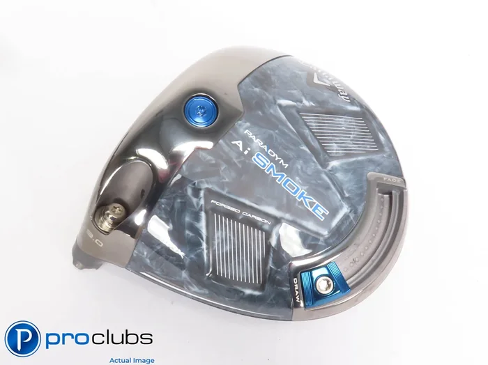 Left Handed Callaway Paradym Ai Smoke MAX 9* Driver – Head Only – L/H – 428157