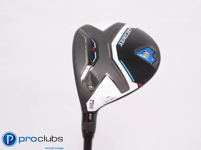 Left Handed Cobra AEROJET 15* 3 Wood – UST Mamiya Helium 5F3 Regular – 453067