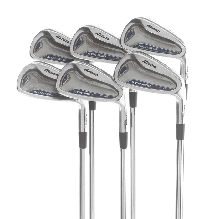 Mizuno MX-200 Steel Mens Right Hand Irons 5-PW Stiff – Mizuno