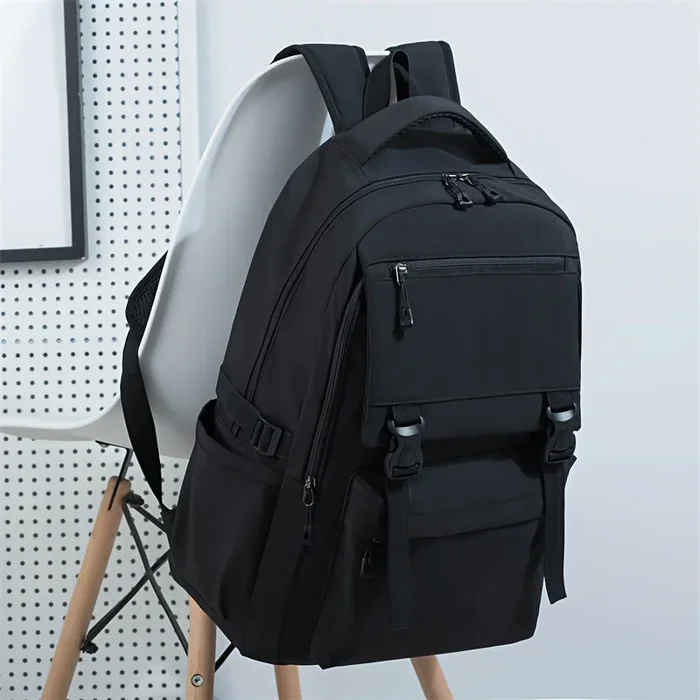 New Business Trip Shoulder Bag,Men’s Business Casual Large-capacity Computer Backpack,Simple Oxford Cloth Travel College Student Backpack,4 Colors Available