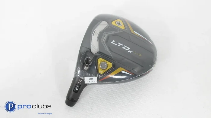 New! Left Handed Cobra King LTDx LS 14.5* 3 Wood – Head Only w/Adapter – 359048