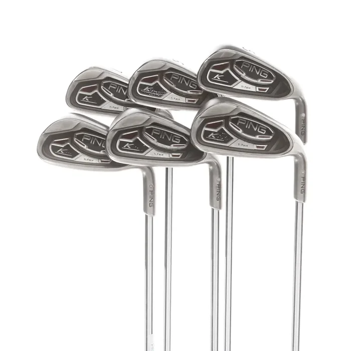 Ping K15 Steel Mens Right Hand Irons 5-PW +0.5″ 3* Upright Regular – Ping CFS