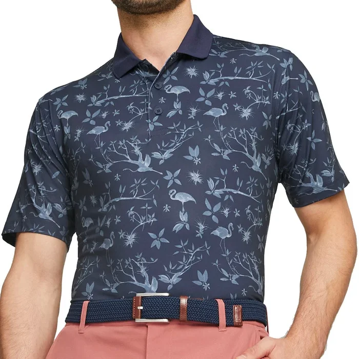 Puma MATTR Lagoon Polo Shirt – Navy Blazer/Evening Sky