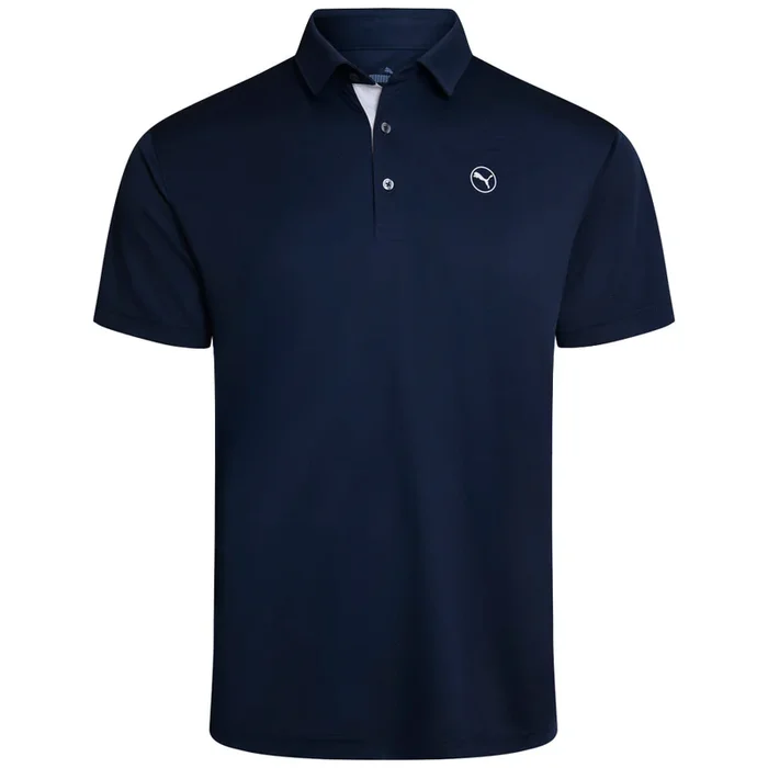 Puma Pure Solid Polo Shirt – Deep Navy