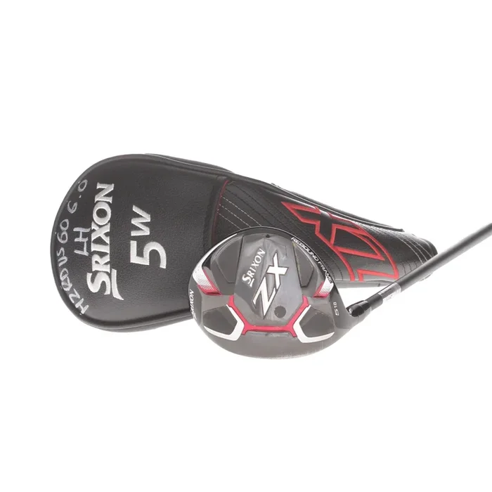 Srixon ZX Graphite Mens Left Hand Fairway 5 Wood 18* Stiff – Hzrdus Smoke 60G