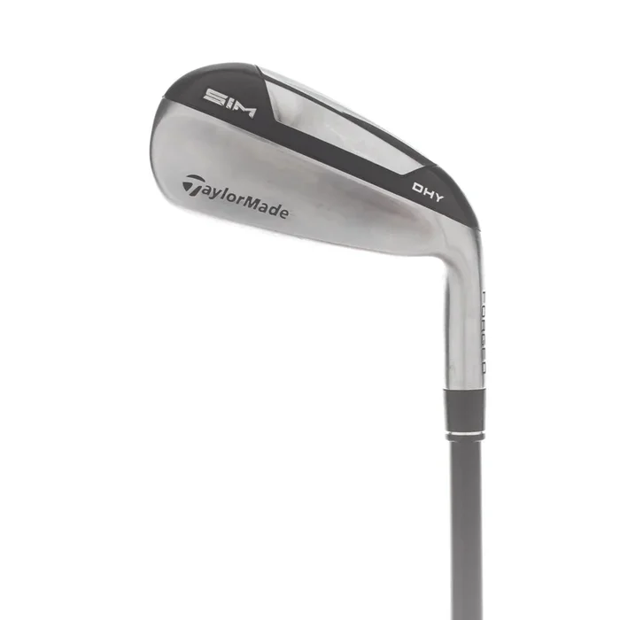 TaylorMade Sim DHY Graphite Mens Right Hand 3 Iron 19* Stiff – KBS Hybrid 80