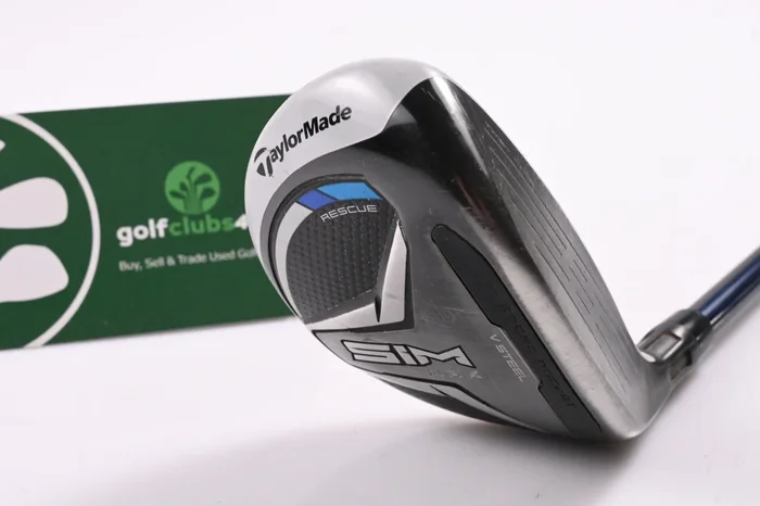 Taylormade SIM Max #4 Hybrid / 22 Degree / Stiff Flex Fujikura Ventus Blue 7