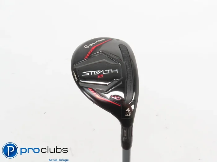 TaylorMade STEALTH 2 HD 23* 4 HYBRID – Fujikura Pro 2.0 6-R2 Senior Flex #416690