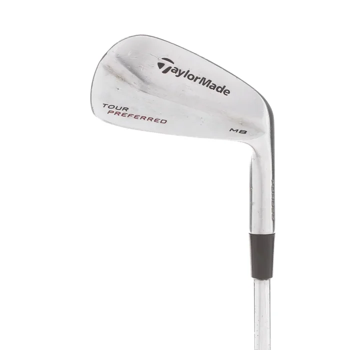 TaylorMade Tour Preferred MB Steel Mens Right Hand 6 Iron 31* Stiff – KBS Tour