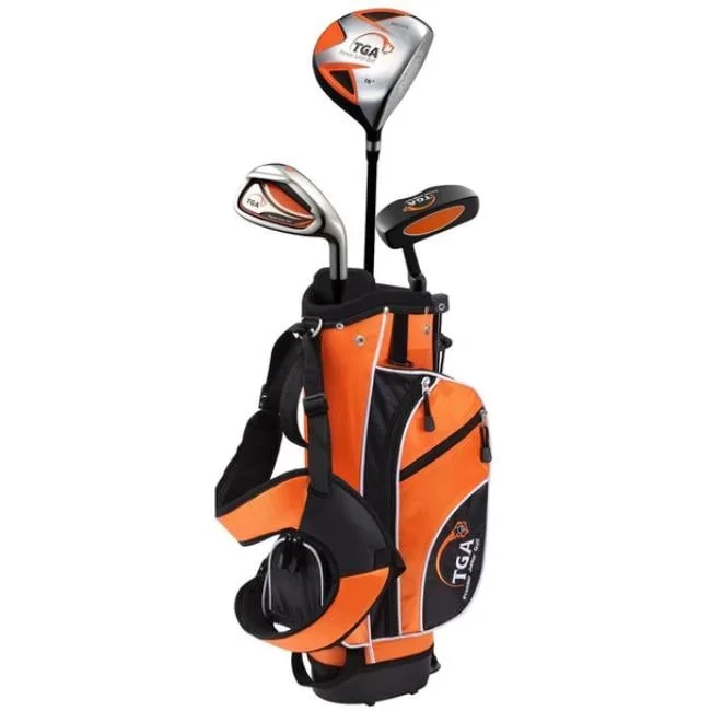 TGA Junior Orange 9-12 Complete Golf Set