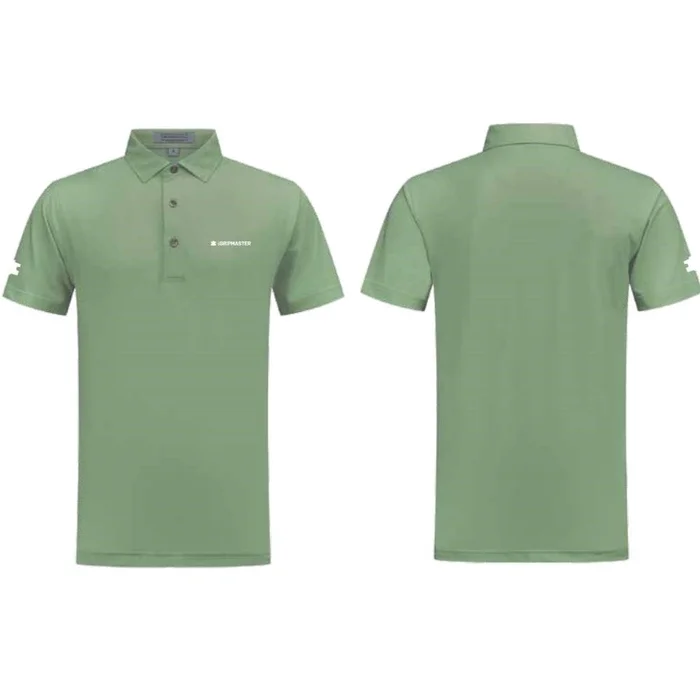 THE GRIP MASTER MEN’S SAGE POLO SHIRT (PRIVATE ESTATE BRAND)