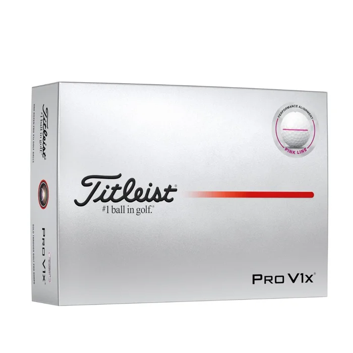 Titleist 2025 Pro V1x Performance Align Pink Golf Balls