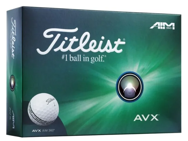 Titleist AVX Aim 360 ’25 Golf Balls – Dozen
