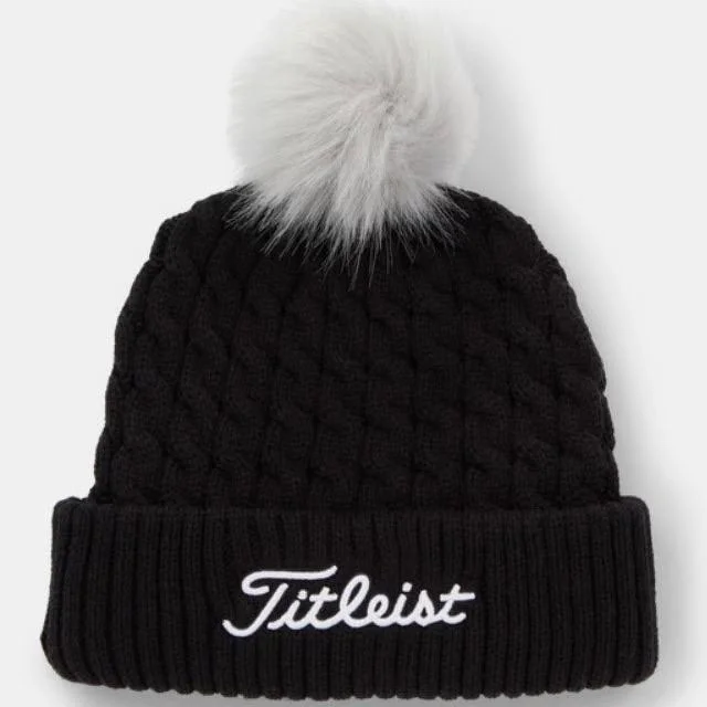Titleist Hat Cable Knit Pom Pom ’24